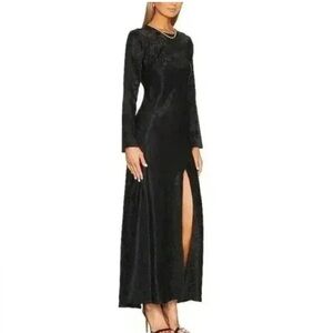 100% Silk Black Maxi Dress - by Anine Bing - $399 OBO
